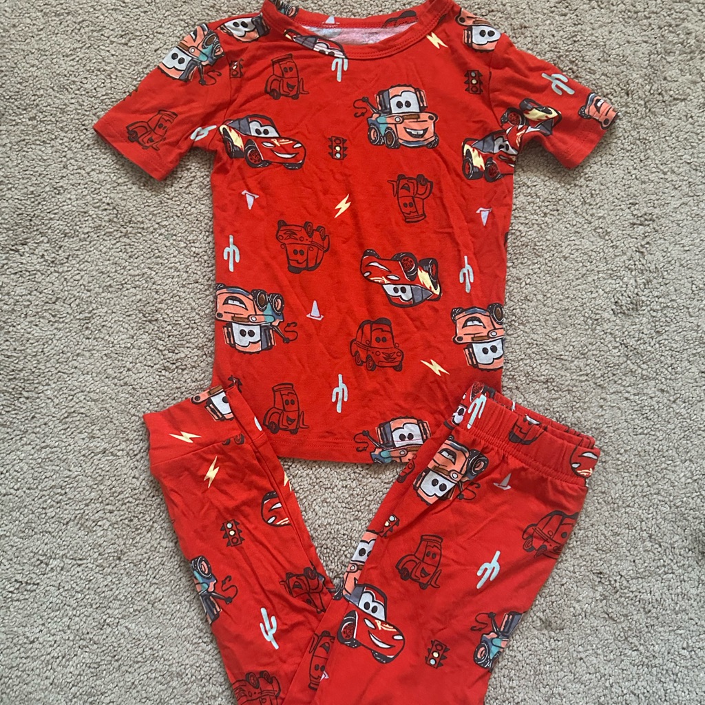 Disney Cars Red Kids 2 Piece Set